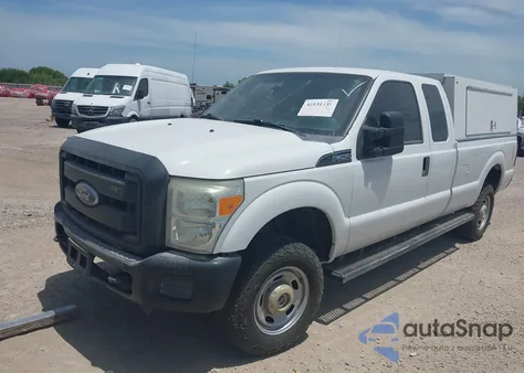 2015 Ford F-250 Xl из США, поврежденный, VIN 1FT7X2B6XFEC84854